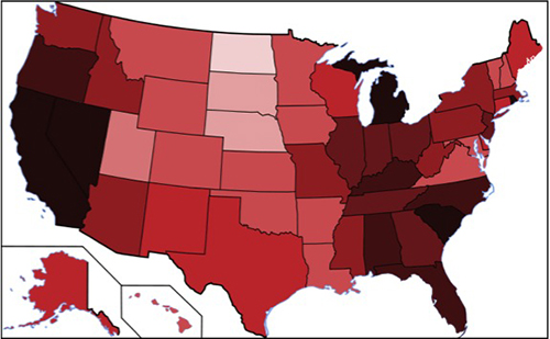 US Map from Video 1, Slide 8